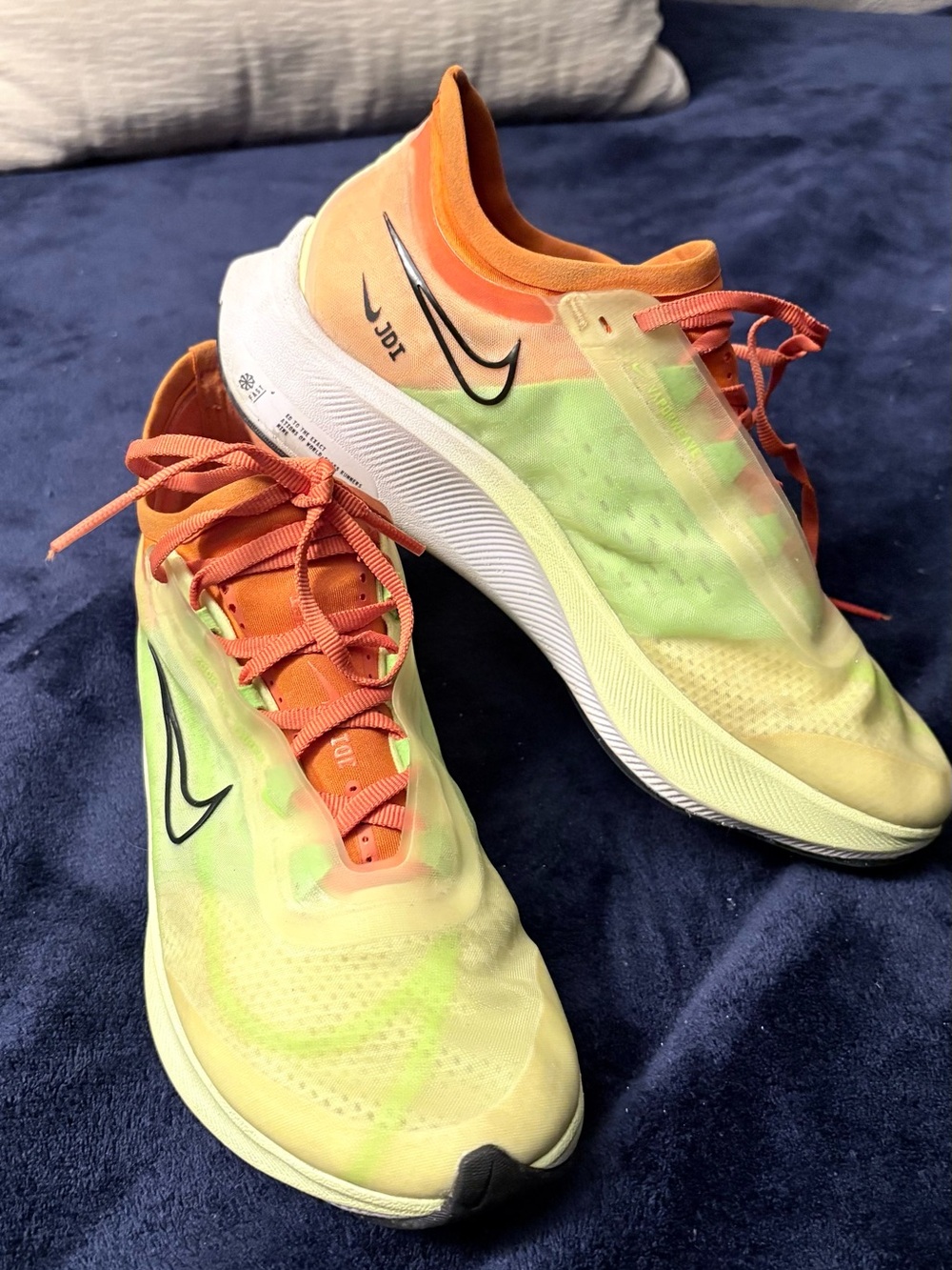 Nike Women’s Running Shoes in Neon Yellow & Orange